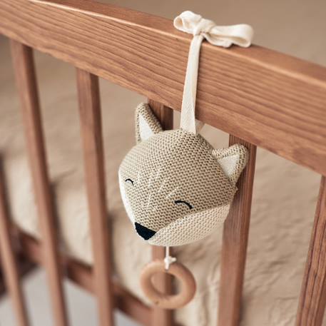 Peluche musicale fox (14 cm) Vert, blanc 4 - vertbaudet enfant 