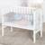 Berceau cododo 2en1 avec matelas et accessoires roba style Blanc / gris+Gris taupe / gris 5 - vertbaudet enfant 