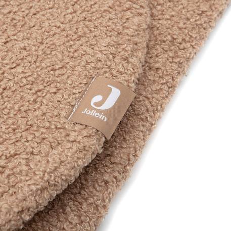 Couverture nomade bunny nougat (100 x 105 cm) Beige+Beige, gris, marron+Biscuit, noir+Ecru, marron+Rose sauvage+Sable, noir 18 - vertbaudet enfant 