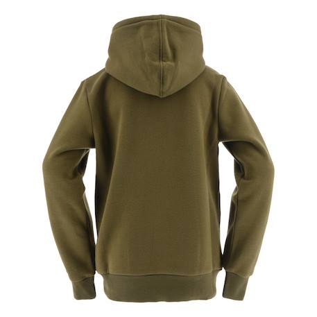 Sweat à capuche   batwing sreenprint Kaki 2 - vertbaudet enfant 