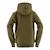 Sweat à capuche   batwing sreenprint Kaki 2 - vertbaudet enfant 