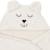 Couverture nomade bunny nougat (100 x 105 cm) Beige+Beige, gris, marron+Biscuit, noir+Ecru, marron+Rose sauvage+Sable, noir 35 - vertbaudet enfant 