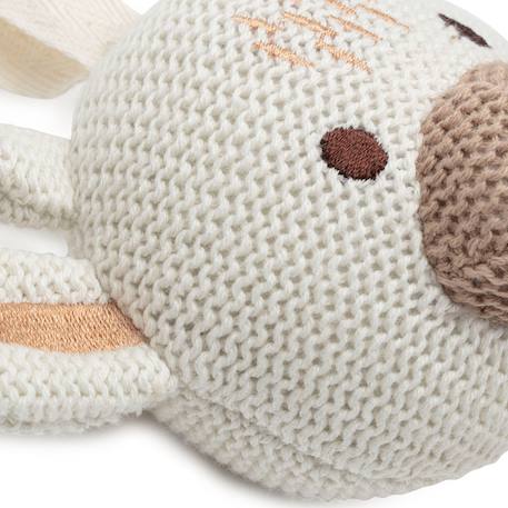 Peluche musicale Blanc, marron 2 - vertbaudet enfant 