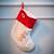 Chaussette de noël Renard coton biologique Rouge, écru, marron 5 - vertbaudet enfant 