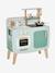 Cuisine en bois FSC® design caramel+vert 20 - vertbaudet enfant 