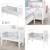 Berceau cododo 2en1 avec matelas et accessoires roba style Blanc / gris+Gris taupe / gris 6 - vertbaudet enfant 