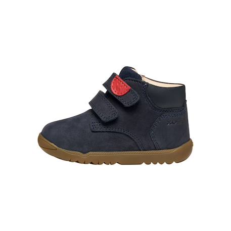 Baskets enfant montantes à scratch Navy 2 - vertbaudet enfant 