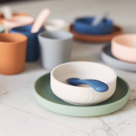 Coffret repas en silicone Nougat+Vert 9 - vertbaudet enfant 