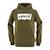 Sweat à capuche   batwing sreenprint Kaki 1 - vertbaudet enfant 