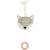 Peluche musicale fox (14 cm) Vert, blanc 1 - vertbaudet enfant 