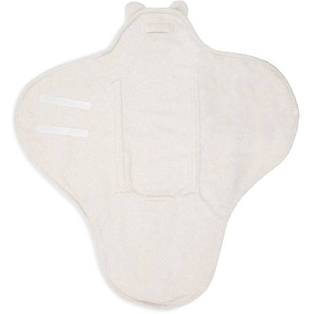 Couverture nomade bunny nougat (100 x 105 cm) Beige+Beige, gris, marron+Biscuit, noir+Ecru, marron+Rose sauvage+Sable, noir 34 - vertbaudet enfant 