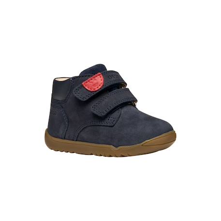 Baskets enfant montantes à scratch Navy 3 - vertbaudet enfant 