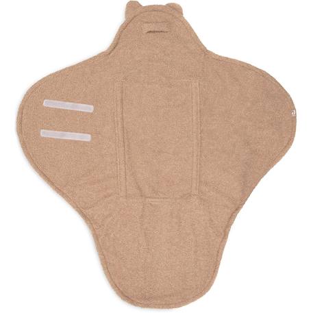 Couverture nomade bunny nougat (100 x 105 cm) Beige+Beige, gris, marron+Biscuit, noir+Ecru, marron+Rose sauvage+Sable, noir 16 - vertbaudet enfant 