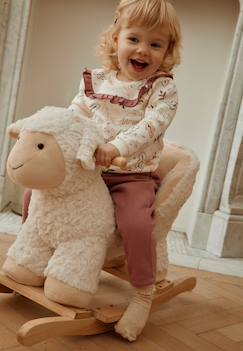 Ensemble enfant sweat et pantalon en molleton matcha  - vertbaudet enfant