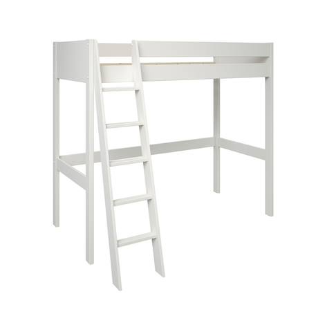 Lit mezzanine pin massif  edouard Blanc 5 - vertbaudet enfant 