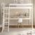 Lit mezzanine pin massif  edouard Blanc 3 - vertbaudet enfant 
