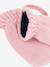 Moufles bébé fille tricot doublé polaire blanc 2 - vertbaudet enfant 