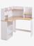 Bureau d'angle enfant avec rangements blanc 7 - vertbaudet enfant 