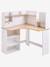 Bureau d'angle enfant avec rangements blanc 8 - vertbaudet enfant 