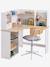 Bureau d'angle enfant avec rangements blanc 5 - vertbaudet enfant 