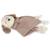 Doudou chien en gaze de coton sintra Beige+Vert de gris 3 - vertbaudet enfant 