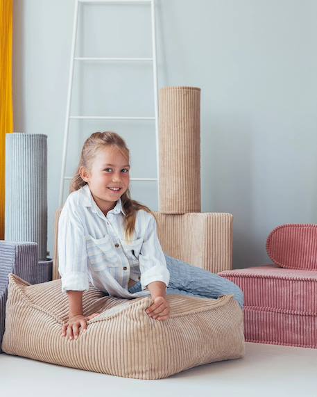 Coussin enfant rouleau Blueberry blue+Brown sugar+Marshmallow+Peppermint green+Pink mousse+Toffee 21 - vertbaudet enfant 