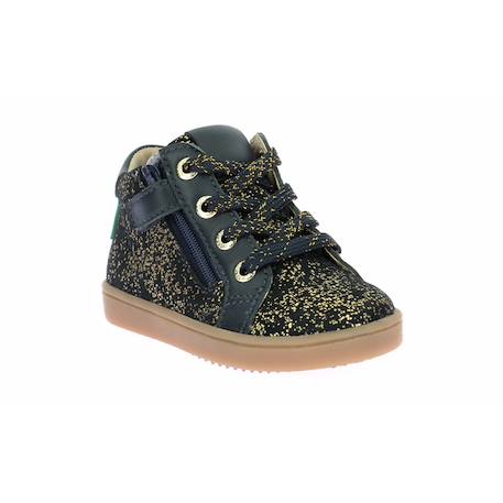 Baskets basses bébé kick welly Marine foil 1 - vertbaudet enfant 