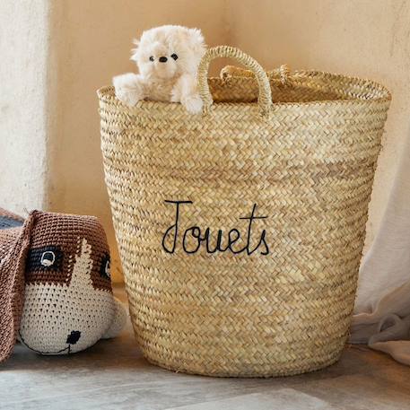 Grand panier jouets xl Blanc+Noir 6 - vertbaudet enfant 