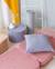 Coussin enfant carré Blueberry blue+Brown sugar+Marshmallow+Peppermint green+Pink mousse+Toffee 2 - vertbaudet enfant 