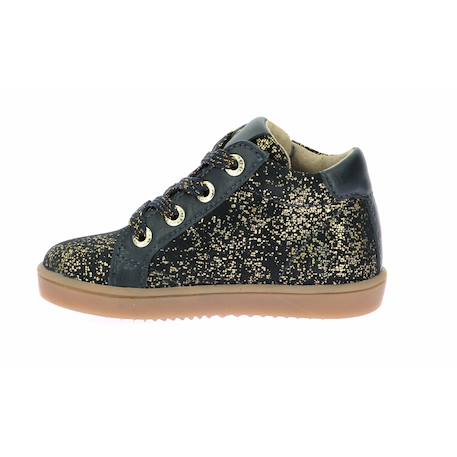 Baskets basses enfant kick welly Marine foil 4 - vertbaudet enfant 