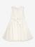 Robe festive en georgette DJOANA fille DANAMADE écru 2 - vertbaudet enfant 