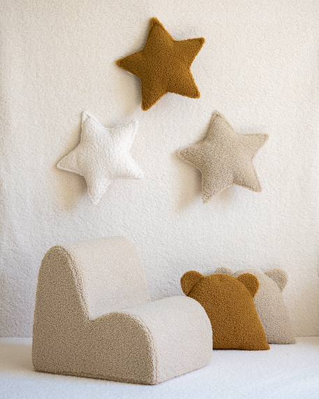 Coussin enfant ours Biscuit+Cream white+Guava+Maple+Matcha 22 - vertbaudet enfant 