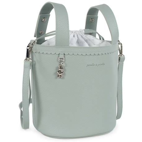Sac à langer sac poussette bucket icon Camel+Écru+Gris+Vert 22 - vertbaudet enfant 