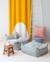 Pouf enfant ottoman carré - coussin de sol déhoussable en velours côtelé Blueberry blue+Brown sugar+Marshmallow+Peppermint green+Pink mousse+Toffee 17 - vertbaudet enfant 