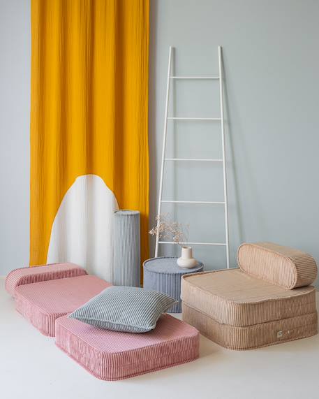 Coussin enfant carré Blueberry blue+Brown sugar+Marshmallow+Peppermint green+Pink mousse+Toffee 17 - vertbaudet enfant 