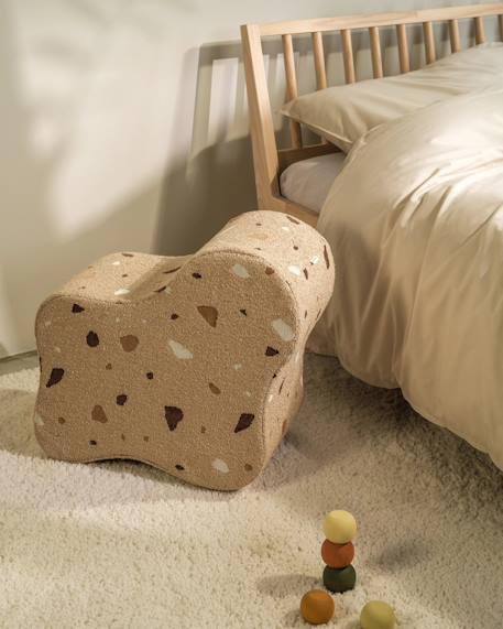 Pouf enfant nuage design terrazzo Terrazzo marble+Terrazzo moss+Terrazzo sand 16 - vertbaudet enfant 