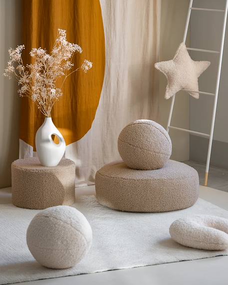 Coussin enfant balle Biscuit+Cream white+Guava+Maple+Matcha 2 - vertbaudet enfant 