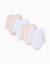 Lot de 4 bodies en coton Multicolore 1 - vertbaudet enfant 