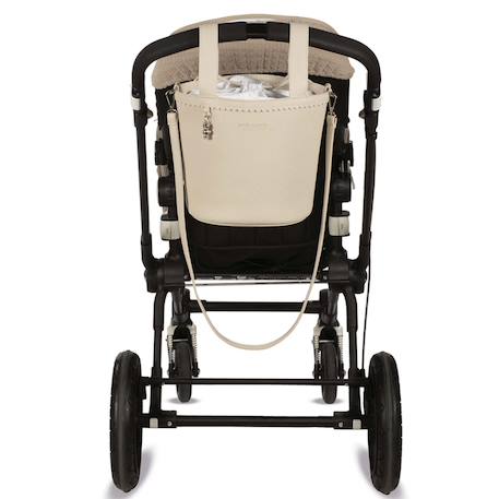 Sac à langer sac poussette bucket icon Camel+Écru+Gris+Vert 9 - vertbaudet enfant 