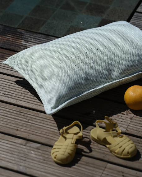 Coussin extérieur rectangle outdoor bolster cushion Azure+Herba+Terra 5 - vertbaudet enfant 