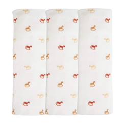 Puériculture-Lot de 3 langes bébé