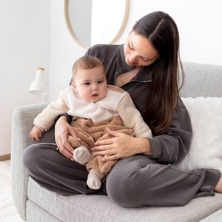 Gigoteuse jambes séparables hiver  - tog 2.5 chaud tout doux Blush+Grizou+Lunar+Marshmallow+Natural+Natural - tricolore+Noisette+Sesame+Stone+Turquoise tricolore+Vintage 35 - vertbaudet enfant 