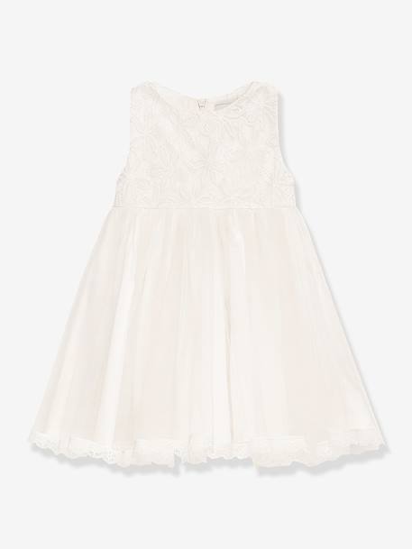 Fille-Robe festive DTIA avec dentelle et jupe en tulle bébé DANAMADE