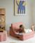 Fauteuil de jeu enfant - pouf design lune en teddy Biscuit+Cream white+Guava+Matcha 14 - vertbaudet enfant 