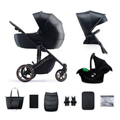 Puériculture-Poussette évolutive 2 en 1 suspension améliorée pour enfants à 22 kg