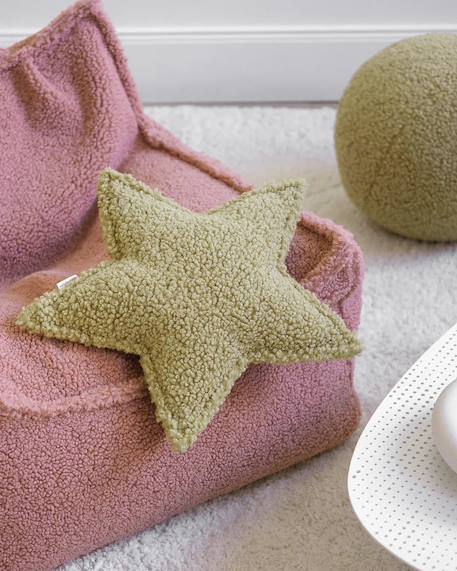 Coussin enfant étoile Biscuit+Cream white+Guava+Matcha 19 - vertbaudet enfant 