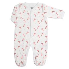 Bébé-Pyjama, surpyjama-Pyjama en velours pour bébé sucre d'orge