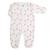 Pyjama en velours pour bébé sucre d'orge Blanc 1 - vertbaudet enfant 