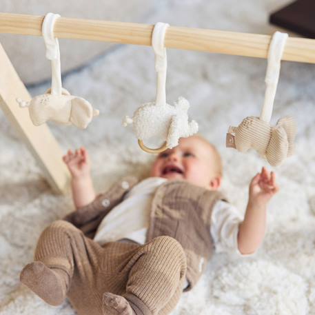 Lot de 3 jouets pour arche d'éveil elephant tales Beige, écru 6 - vertbaudet enfant 