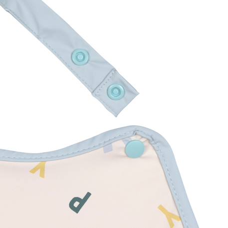 Grand bavoir avec poche happy fruits sky Bleu 4 - vertbaudet enfant 